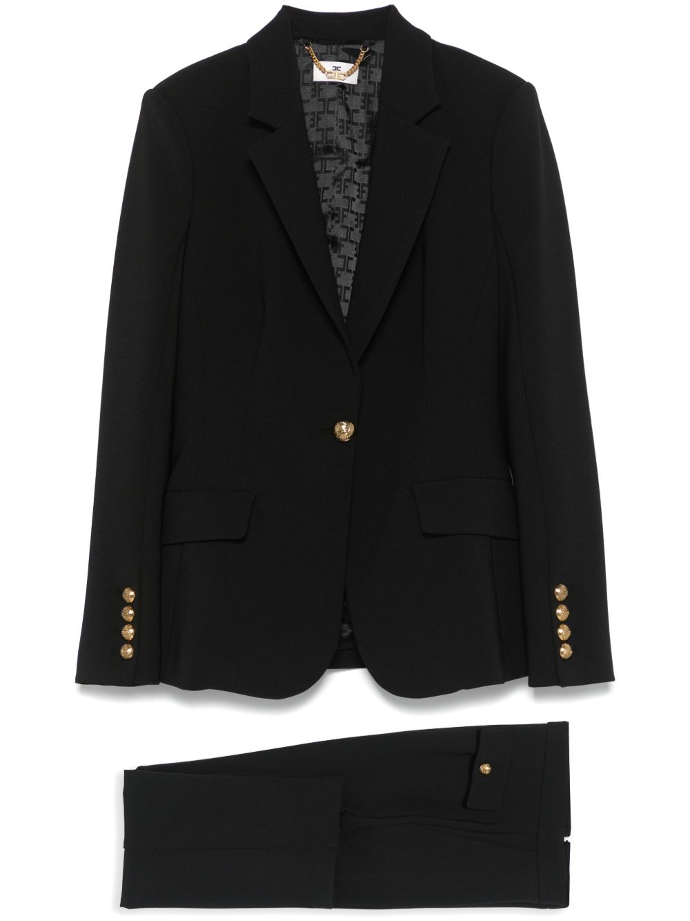 Elisabetta Franchi
싱글 브레스티드 크레이프 수트